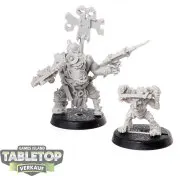 Orks Painboy and Grot Orderly Armageddon Warhammer 40K Assembled