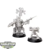 Orks Painboy and Grot Orderly Armageddon Warhammer 40K Assembled