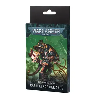DATASHEET CARDS: CHAOS KNIGHTS (ESPAÑOL) WARHAMMER
