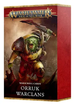 Warscroll Cards Orruk Warclans (ITA)