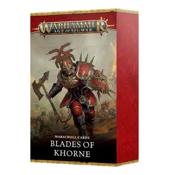 Warscroll Cards Blades of Khorne (ITA)