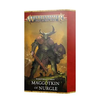 Warscroll Cards Maggotkin of Nurgle (ITA)