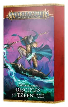 Warscroll Cards Disciples of Tzeentch (ITA)