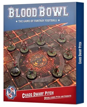Bb: Chaos Dwarf Team Pitch & Dugouts