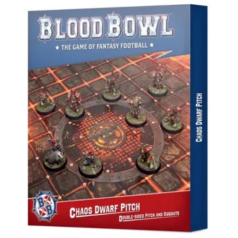 Bb: Chaos Dwarf Team Pitch & Dugouts