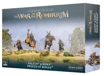 Haleth & Hama princes of rohan THE WAR OF THE Rohirrim miniature THE Lord OF THE Rings età 12+ Games Workshop - 1