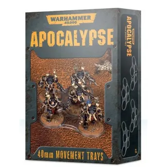 Wh40k Apocalypse Movement Trays (40mm)