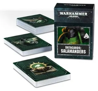 DATACARDS: SALAMANDERS (ESPANOL)