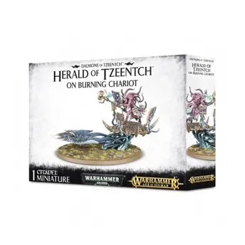 Herald Of Tzeentch On Burning Chariot