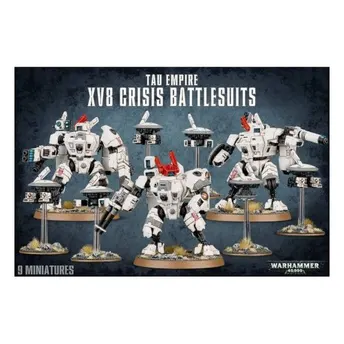 T'au Empire: Exoesqueleto Xv8-02 Crisis