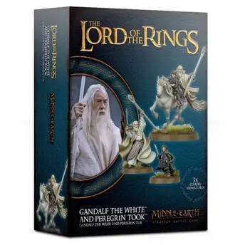Middle-earth Gandalf the White & Peregrin Took