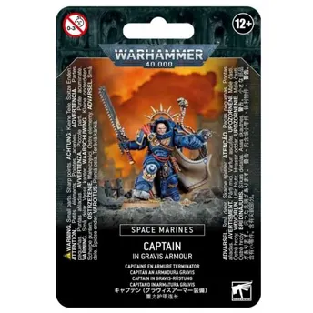 Space Marines:Capitán An Armadura Gravis