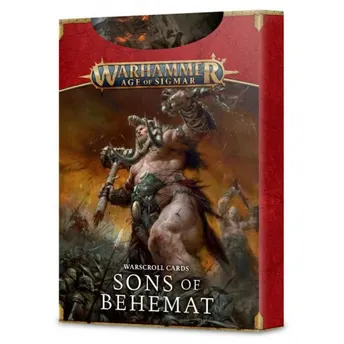 Warscroll Cards: Sons Of Behemat (Esp)