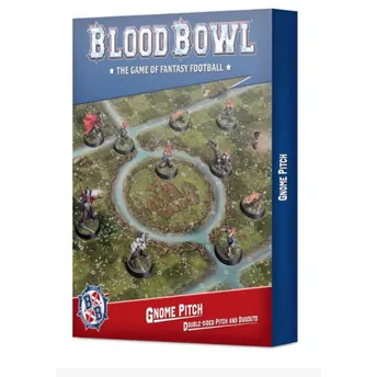 Blood Bowl Gnome Pitch & Dugouts