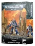 Space Marines: Capitán con Armadura Exterminador (1)