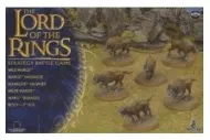 Wild Wargs set di miniature THE Lord OF THE Rings strategy battle game Citadel età 12+