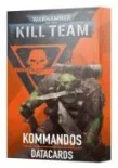 Kill Team Datacards: Kommandos (Inglés)