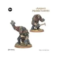 THE TROLLS set di 4 miniature MIDDLE EARTH strategy battle game THE LORD OF THE RINGS età 12+ Games Workshop - 1
