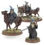 Gandalf the Grey a Pie y Montado en Carro (V.D.)