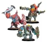 Warmachine: Southern Kriels Brineblood Marauders Battlegroup Box