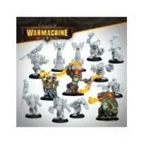 Warmachine: Southherd Kriels Fire tongue Warriors Command Cadre Set