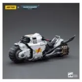 Vehículo 1/18 White Scars Raider-pattern Combat Bike 22 cm