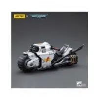 Vehículo 1/18 White Scars Raider-pattern Combat Bike 22 cm -- Pre-pedido --