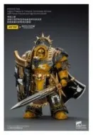 Imperial Fists Figura Legion Praetor in Tartaros Terminator with Power Sword and Vigil Storm Shield 14 cm