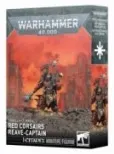 Chaos Space Marines: Capitán De Pillaje Corsario Rojo