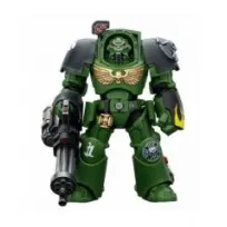 Warhammer 40K Figura Salamanders Terminator 3 with Power Fist and Assault Cannon 14 cm -- Pre-pedido --