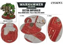 Sector Imperialis: 60mm Round Bases & 75/90mm Oval Bases