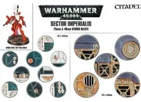 Sector Imperialis 25 & 40mm Round Bases