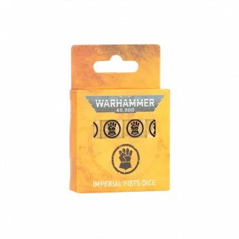 40K – Imperial Fists – Dice Set