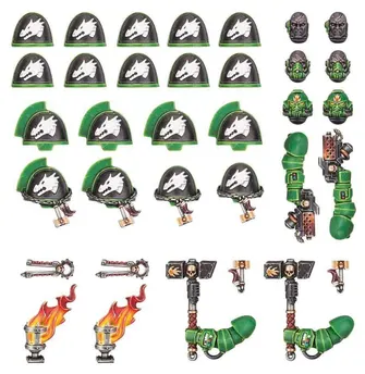 40K – Space Marines – Salamanders – Primaris Upgrades and Transfers
