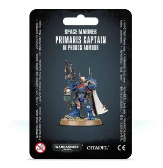 40K – Space Marines – Captain In Phobos Armour
