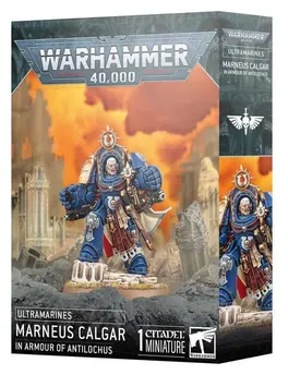 40k – Space Marines – Ultramarines – Marneus Calgar in Armour of Antilochus