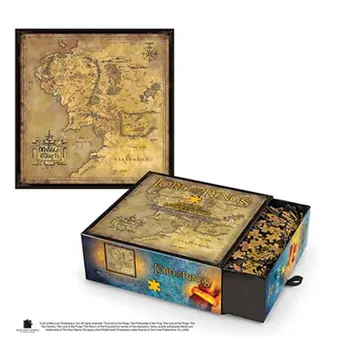 Lord of the Rings Puzzle: Map of Middle Earth