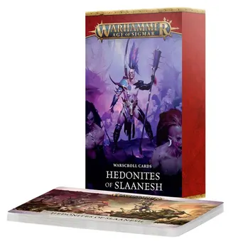 Age of Sigmar – Hedonites of Slanesh – Warscroll Cards