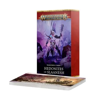 Age of Sigmar – Hedonites of Slanesh – Warscroll Cards