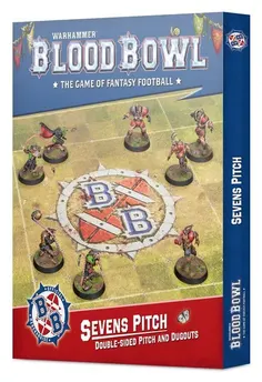 Blood Bowl – Sevens Pitch – Double-sided Pitch and Dugouts (2026)