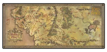 The Lord of the Rings – Desk Mat – Middle Earth Map