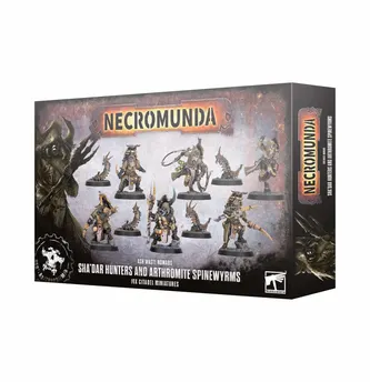 Sha’Dar Hunters and Arthromite Spinewyrms Ash Waste Nomads – Necromunda