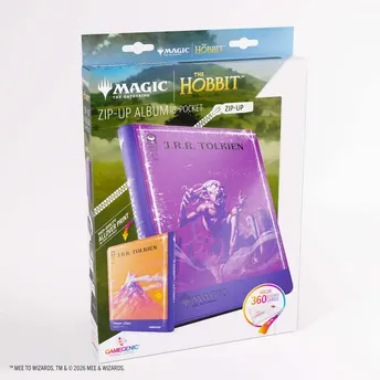 Gollum/The Lonely Mountain – The Hobbit 18-Pocket Zip-Up Album