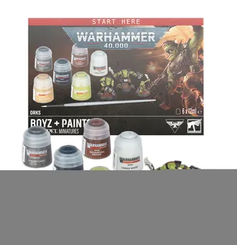 Forudbestil 25/7: Orks: Boyz + Paints