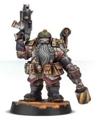 Necromunda Fw: Grendl Grendlsen, Squat Bounty Hunter
