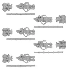Space Marines Legion Fw: Phaistos pattern Heavy Flamers Set