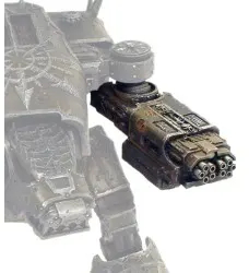 Forge World: Chaos Warhound Titan Vulcan Mega Bolter (Left Arm)