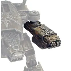 Forge World: Chaos Warhound Titan Vulcan Mega Bolter (Left Arm)