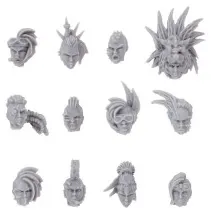 Necromunda Fw: Escher Head Upgrade Set