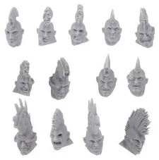 Necromunda Fw: Goliath Heads Upgrade Set